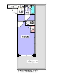 グランフィールド南行徳の物件間取画像